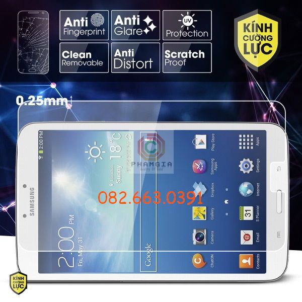 Dán cường lực nano dẻo dành cho Máy tính bảng Samsung Galaxy Tab 3 7&quot; 3G 16Gb (T211)