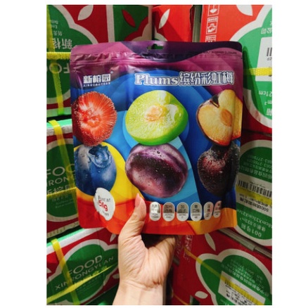 Ô mai hoa quả mix 6 vị ômai gói 500gam - ăn vặt siêu ngon siêu rẻ