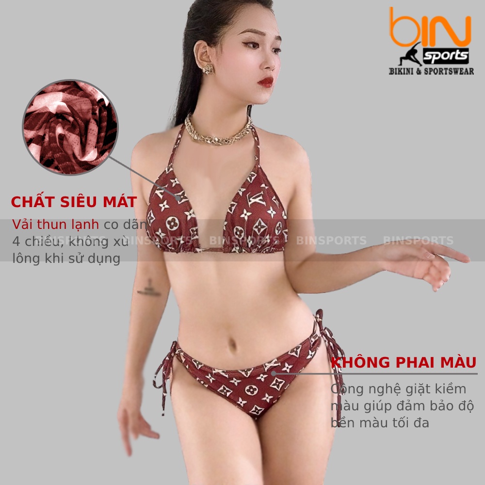 Bikini 2 Mảnh tam giác nhiều màu sexy quyến rũ Bin Sports BHV113