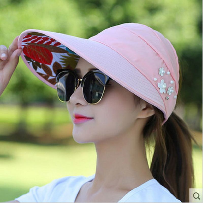 Mũ chống nắng hàng quốc có thể gấp lại,,,