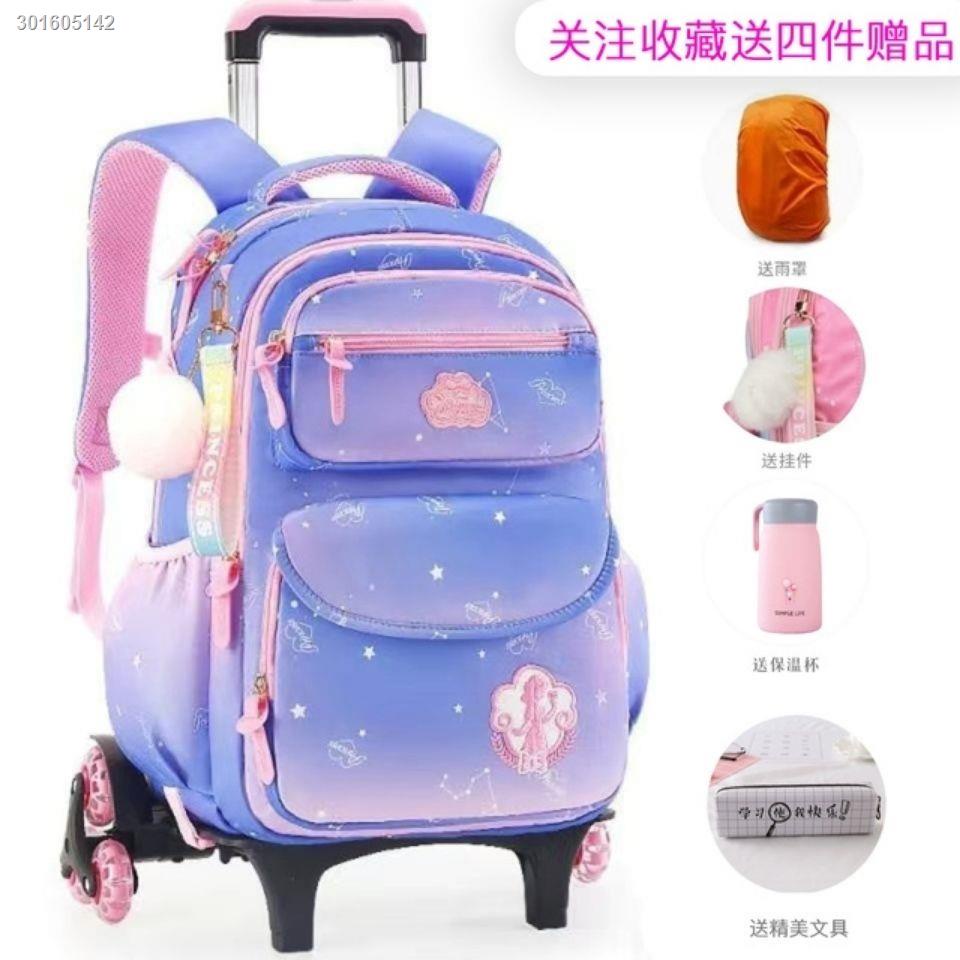 Balo kéo đi học cỡ lớn chống thấm nước dễ dàng lắp đặt cho bé trên 6 tuổi