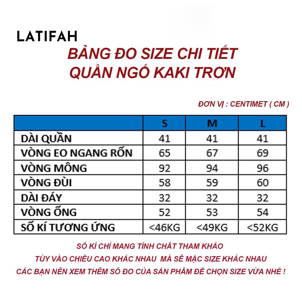 Quần đùi ngố kaki trơn Latifah ulzzang phong cách hàn quốc đơn giãn dễ phối đồ QS025 | BigBuy360 - bigbuy360.vn