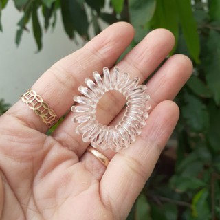 Dây cột tóc lò xo trong suốt (cở nhỏ 2cm)