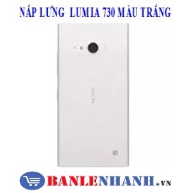NẮP LƯNG LUMIA 730 MÀU TRẮNG