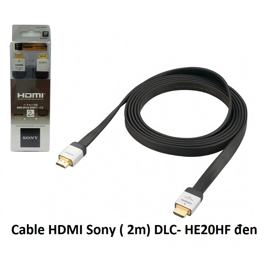 Cáp HDMI dây dẹp 2m DLC HE20HF SONY HD 1.4 4K x 2K
