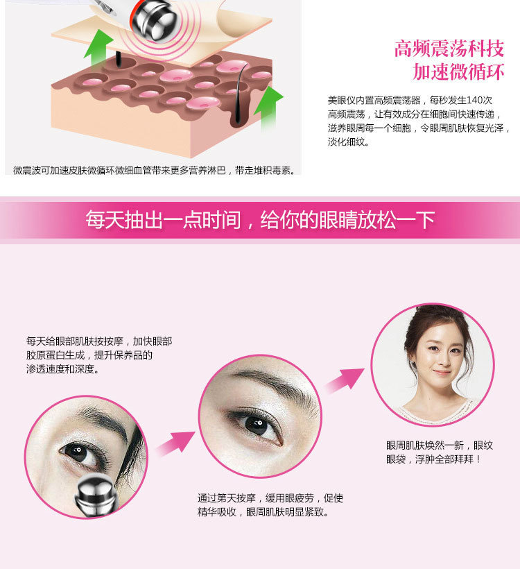 [Hàng mới về] Kem Mát Xa Mắt Chạy Điện Loại Bỏ Quầng Thâm Hiệu Quả | BigBuy360 - bigbuy360.vn