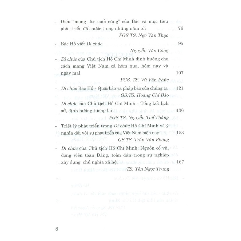 Sách - Di Chúc Bác Hồ Mãi Là Ánh Sáng Soi Đường Cho Dân Tộc Việt Nam | BigBuy360 - bigbuy360.vn