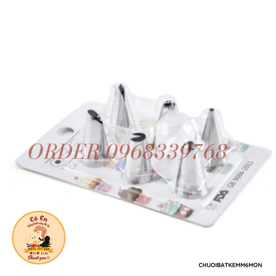 10 Chiếc Túi Bắt Bông Kem Nilong Làm Bánh nhiều size