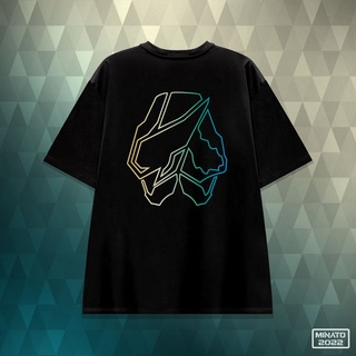 Ao Thun Nam Nữ Unisex Form To Oversized Revice & Live-Evil