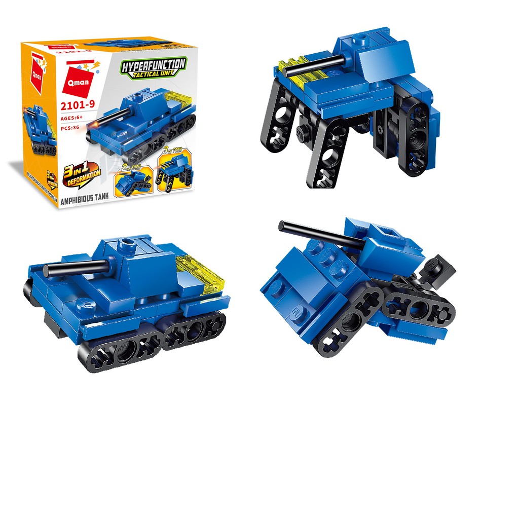 [Mã LT50 giảm 50k đơn 250k] Đồ chơi xếp hình lego QMAN 2101 (hộp lẻ)