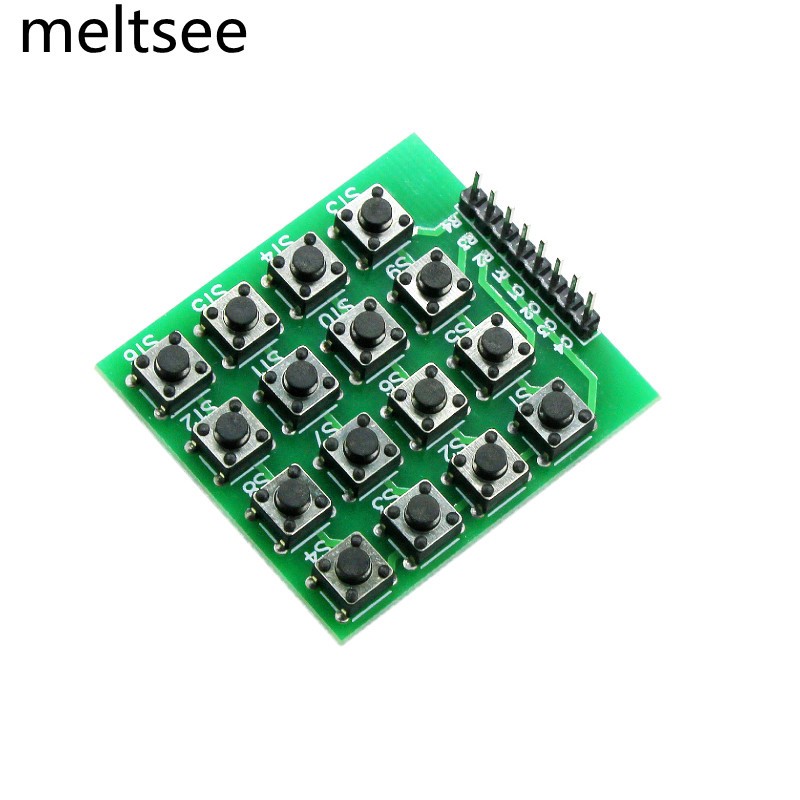 Bảng Mạch Thử Breadboard MCU 16 Phím Ma Trận 4*4 4x4 8 Chấu Cho Arduino6/4