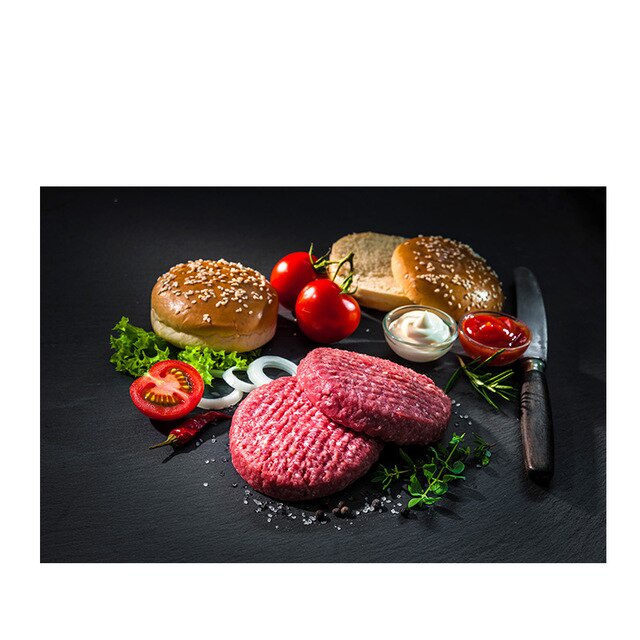 Tranh Vải Bạt Treo Tường In Hình Trái Cây Phong Cách Bắc Âu Trang Trí Nhà Bếp