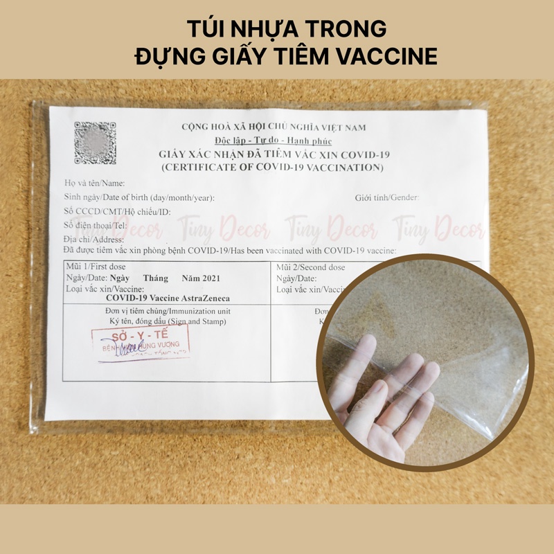 Túi nhựa, đựng, giấy, tiêm ngừa, Bọc nhựa, giấy vaccine.