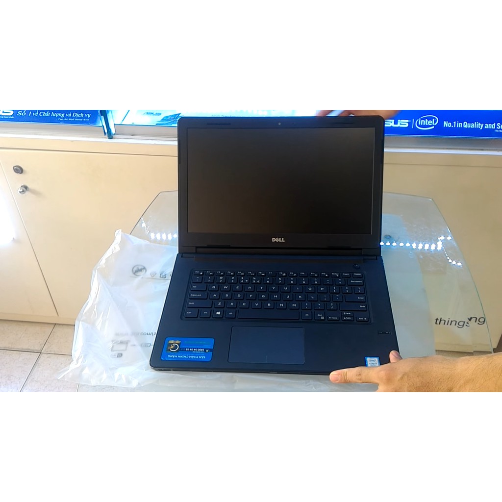 LAPTOP DELL 3468 70088614 Black Core i5 7200U Ram 4Gb 1000Gb 14inch