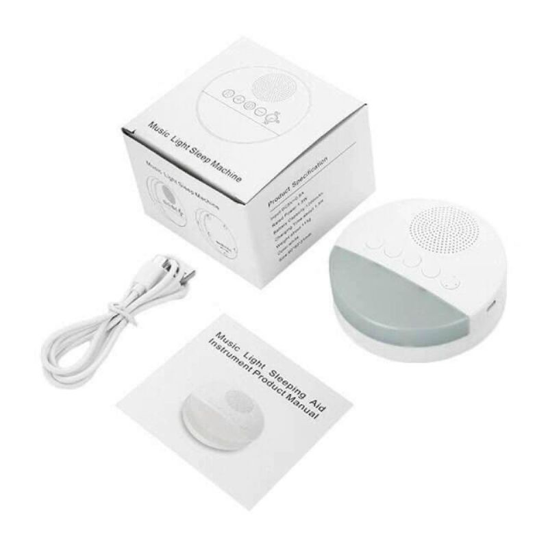 Máy tạo tiếng ồn trắng (white noise machine) - máy ru bé ngủ ngon, ngủ sâu