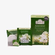 Trà Xanh Hoa Nhài Ahmad 40g (Túi Lọc Có Bao Thiếc - 20 Túi/Hộp) - Jasmine Romance