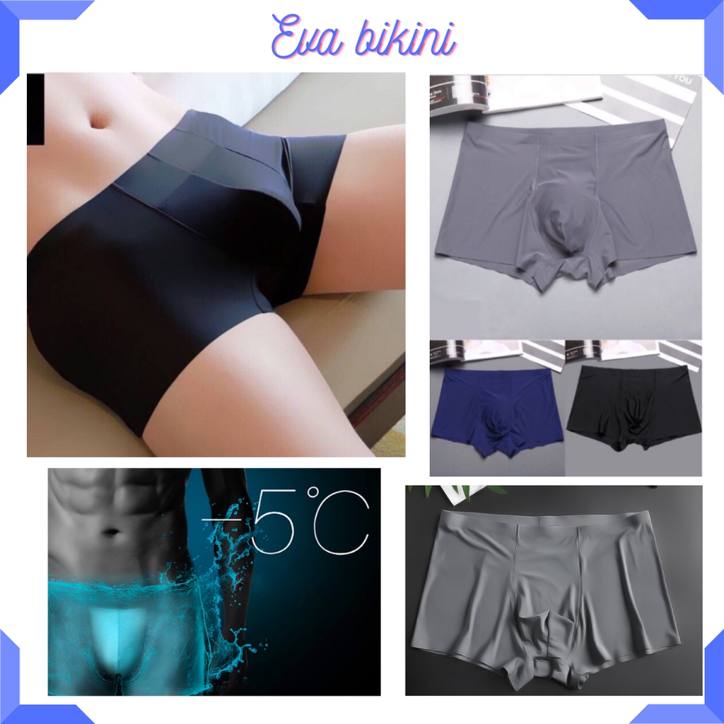 QUẦN LÓT NAM SỊP ĐÙI NHẬT BẢN - LỤA SỮA MÁT LẠNH SIÊU MỎNG EVA