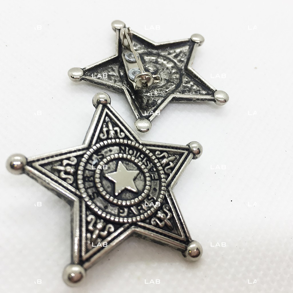 Pin cài áo huy hiệu - Sheriff (chiếc)