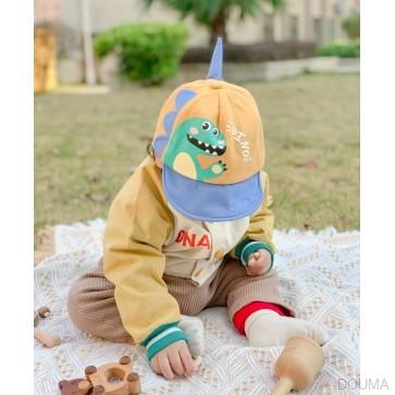 Nón lưỡi trai hoạ tiết hình khủng long xinh xắn cho bé gái