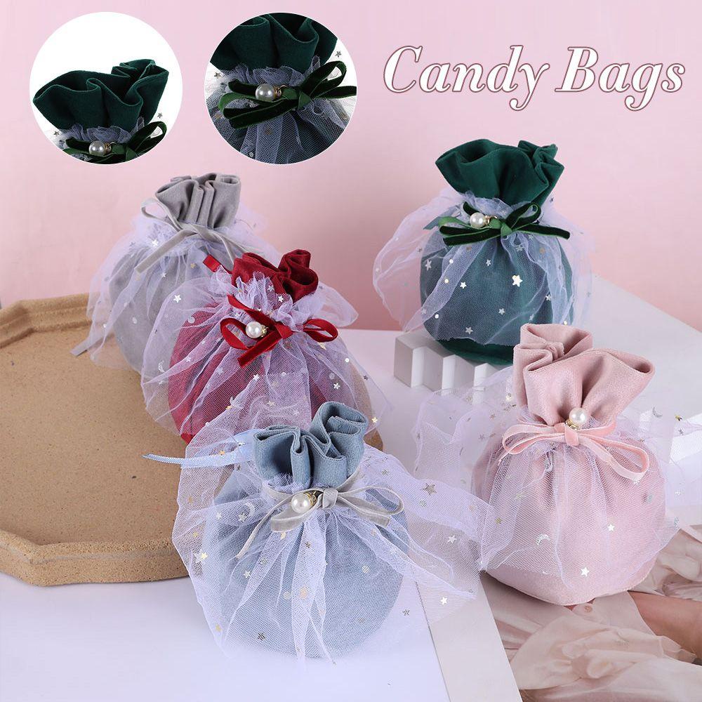 Túi Đựng Kẹo Có Dây Rút Dành Cho Tiệc Sinh Nhật Đám Cưới