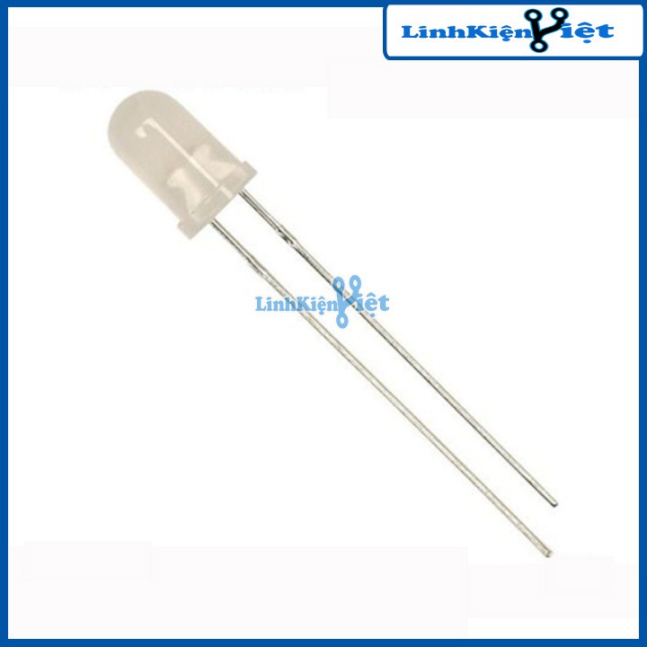 Led Đục 3mm Gói 1000 Bóng-Chân Dài - Ánh Sáng Dịu Nhiều Màu Lựa Chọn