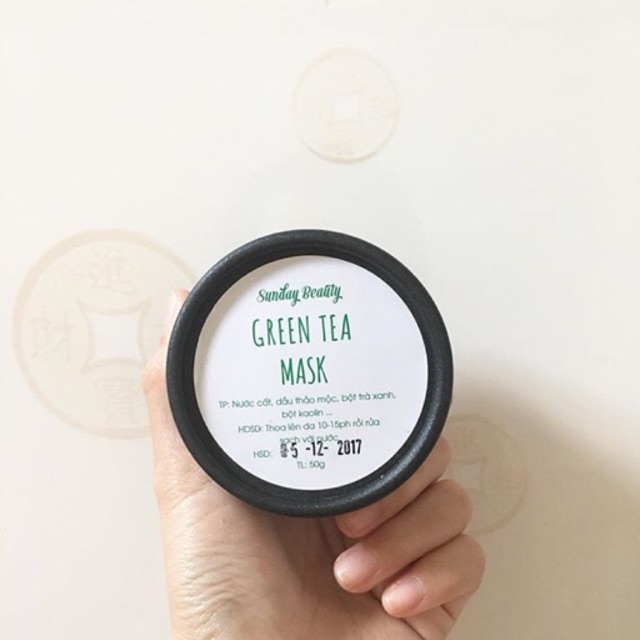 Mặt nạ trà xanh handmade | BigBuy360 - bigbuy360.vn