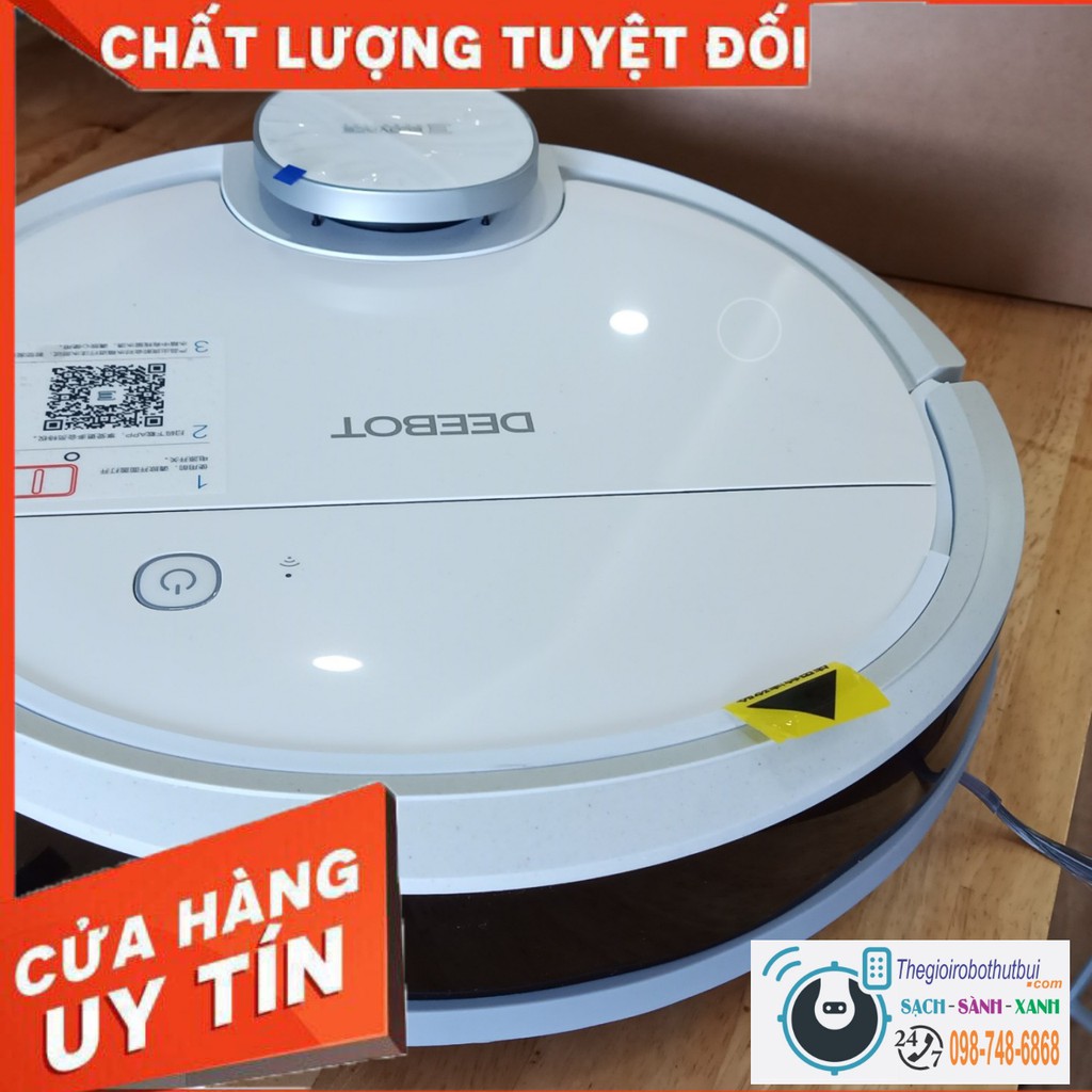 Robot Hút Bụi Lau Nhà Deebot Ecovacs DN33 (Ozmo 900) Chính Hãng, Hàng Trưng bày, [ App Tiếng ViệT ]