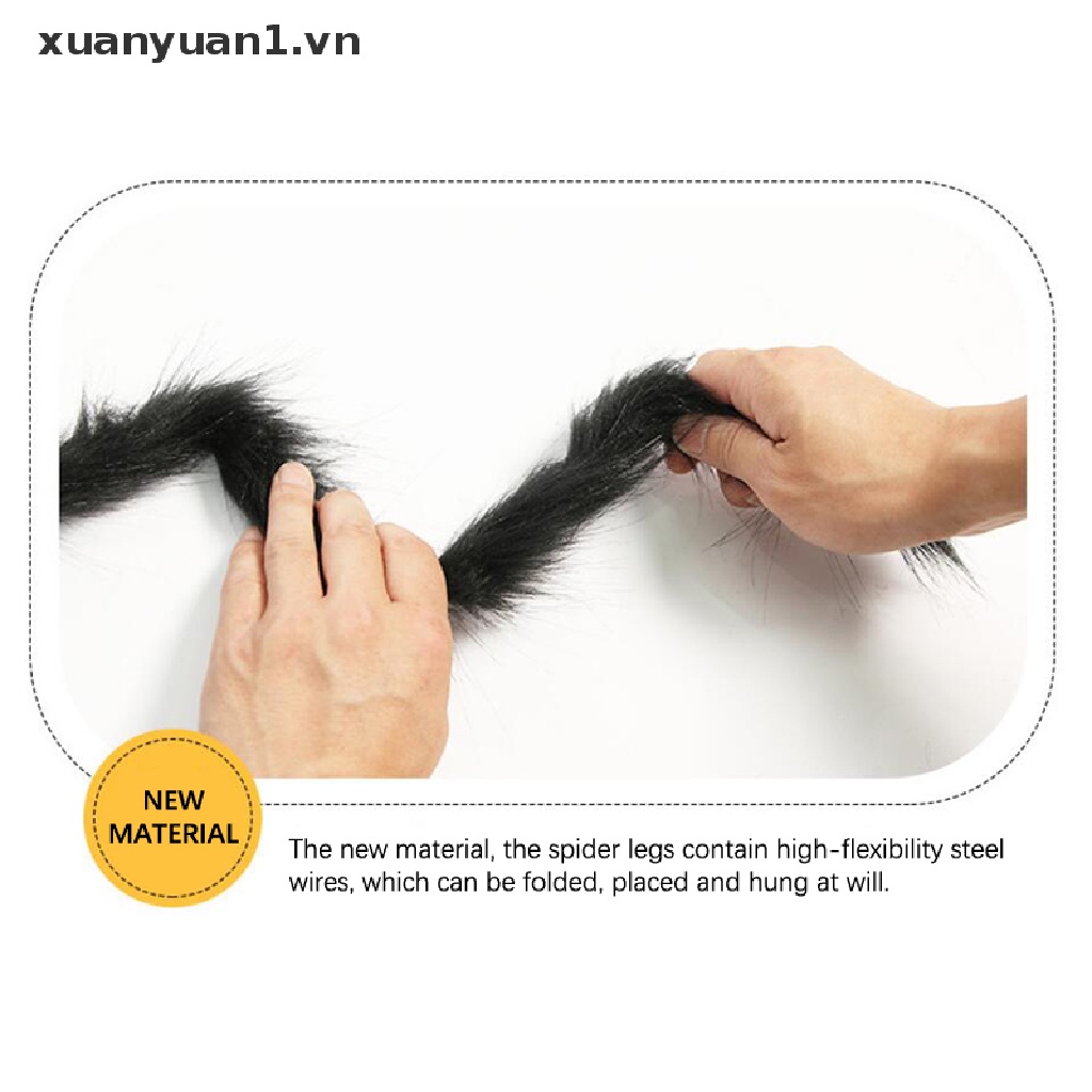 Mạng Nhện Đen Trang Trí Halloween 30 / 60 / 75 / 90 / 125cm