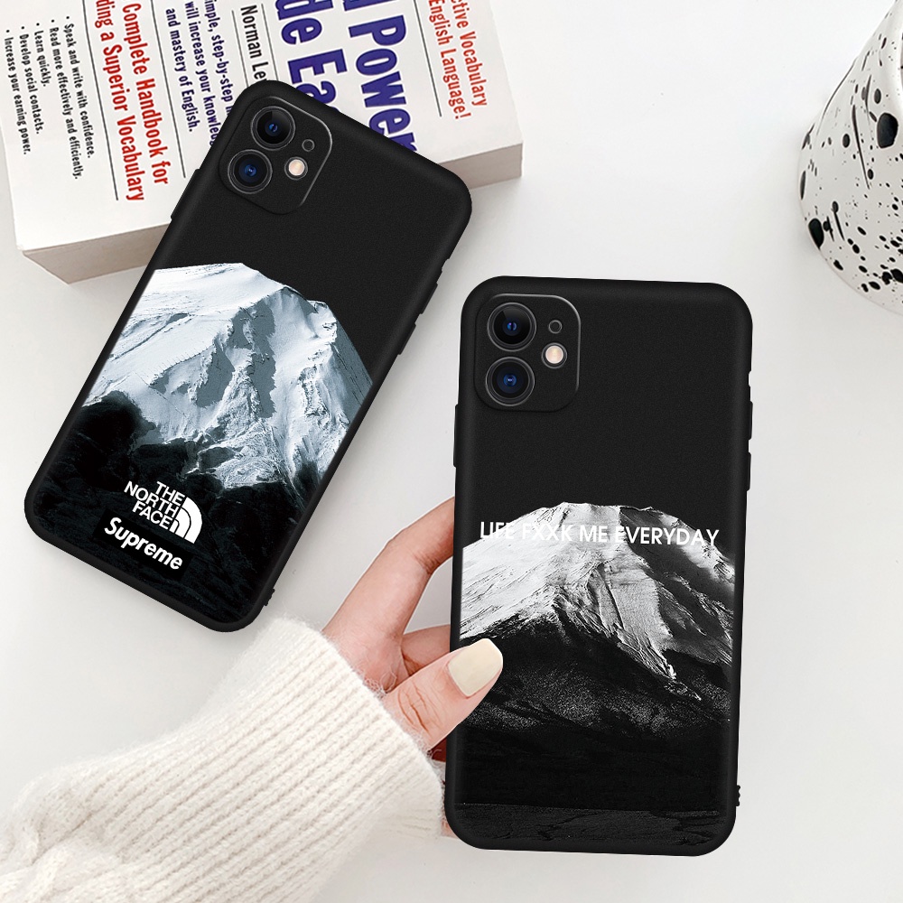 Redmi Note 10 Pro Case Xiaomi Poco F3 X3 M3 Redmi Note 9 8 Pro Note 7 5 3 4 6 Pro K30 K20 Pro Xiaomi Mi 9T Pro North Face Anti-fall TPU Matte Phone Case