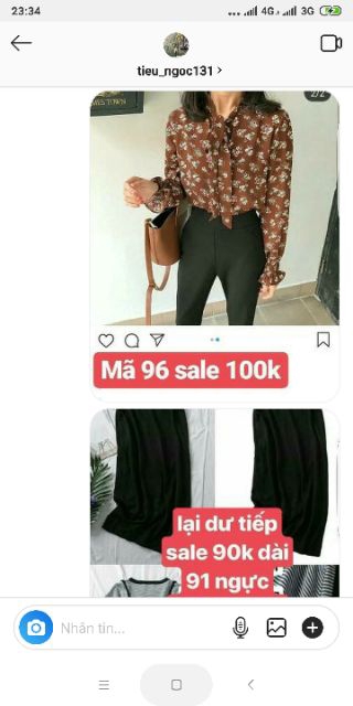 Hang sale