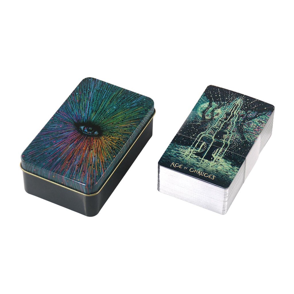 Bộ Bài Tarot 78 Lá Màu Bạc