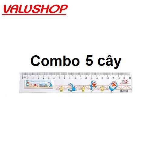 Thước Kẻ 20cm Điểm 10 Doraemon TP-SR011/DO