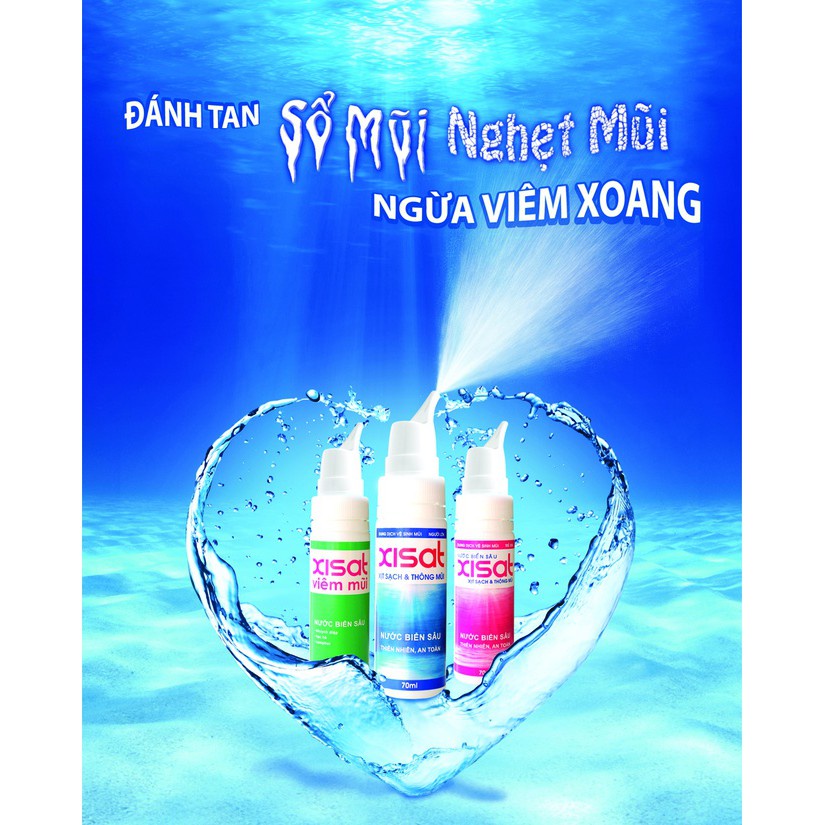 Nước Muối Biển Xisat Hồng Dùng Cho Bé Lọ 15ml, Nước Muối Biển Vệ Sinh Mũi Làm Sạch Bụi Bẩn, Thông Thoáng Mũi Ngừa Sổ Mũi