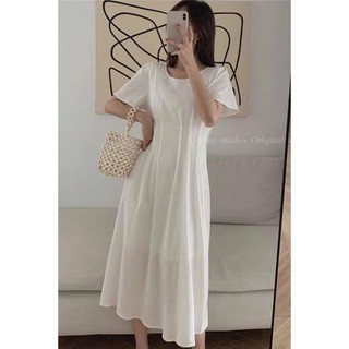 Lincon Dress - Đầm dài xếp li eo