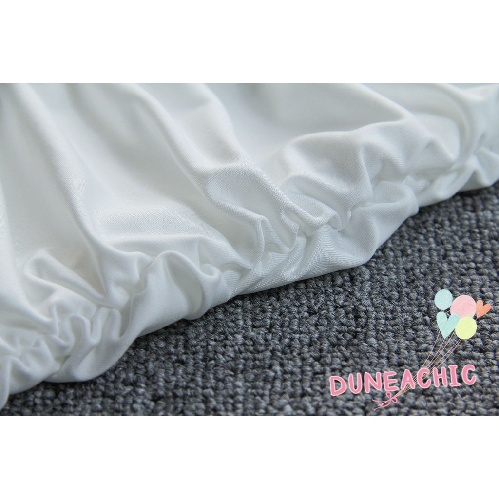 DUNEA Đầm Nữ Tay Dài Hở Vai Xếp Ly Thời Trang Quyến Rũ