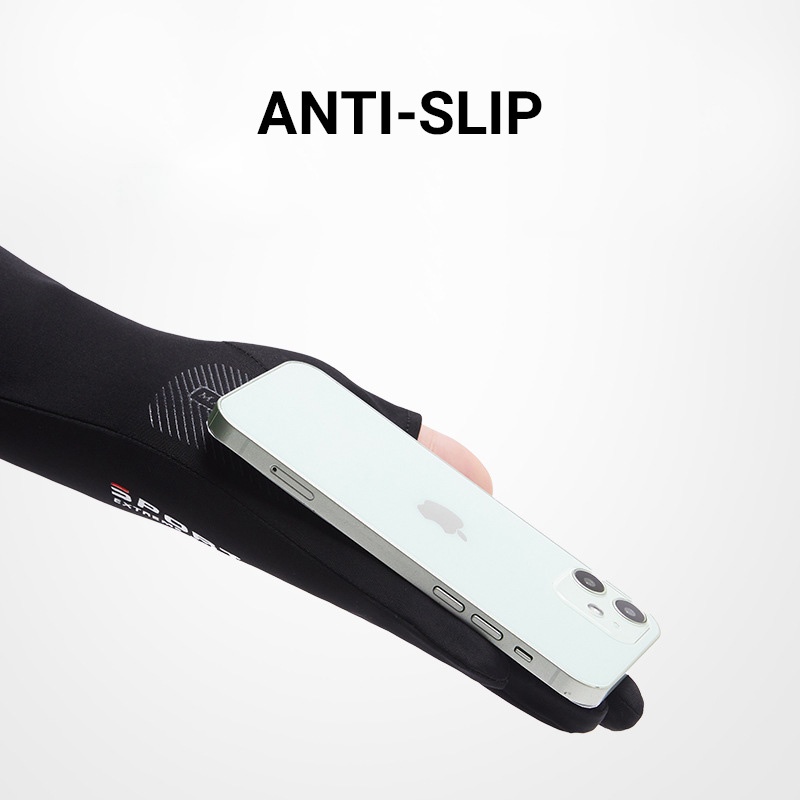 Bao Tay Chống Nắng Nam Nữ Dài Tay Xỏ Hở Ngón Chống Tia UV Mùa Hè Có Vân Chống Trượt SPORT GT01