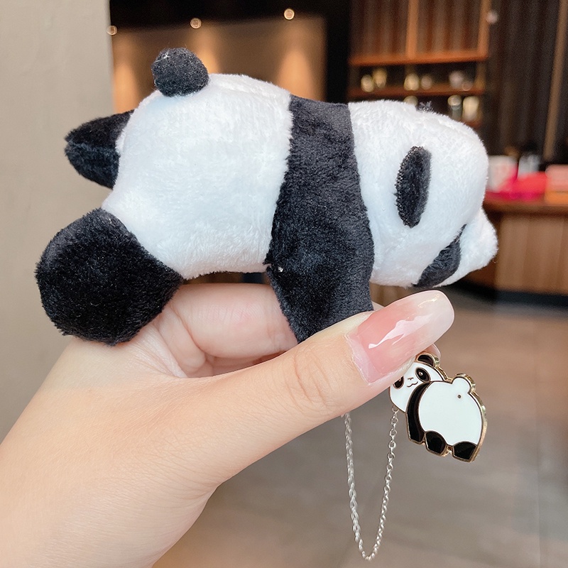 Trâm Cài Áo Hình Gấu Trúc Nhồi Bông Dễ Thương