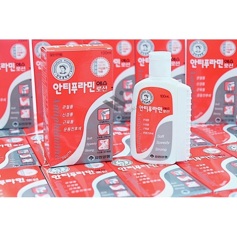 Dầu Nóng Hàn Quốc Antiphlamine 100ml Chính Hãng