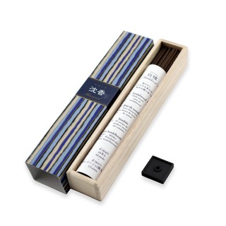 [Kèm chân đế] Nhang thơm sạch Nhật Bản Kayuragi gỗ trầm hương 40 que, Thanh hương thư giãn, khử mùi Nippon Kodo