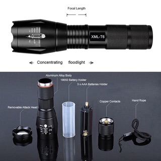 Đèn pin siêu sáng Police XML -T6 (Made in Japan)
