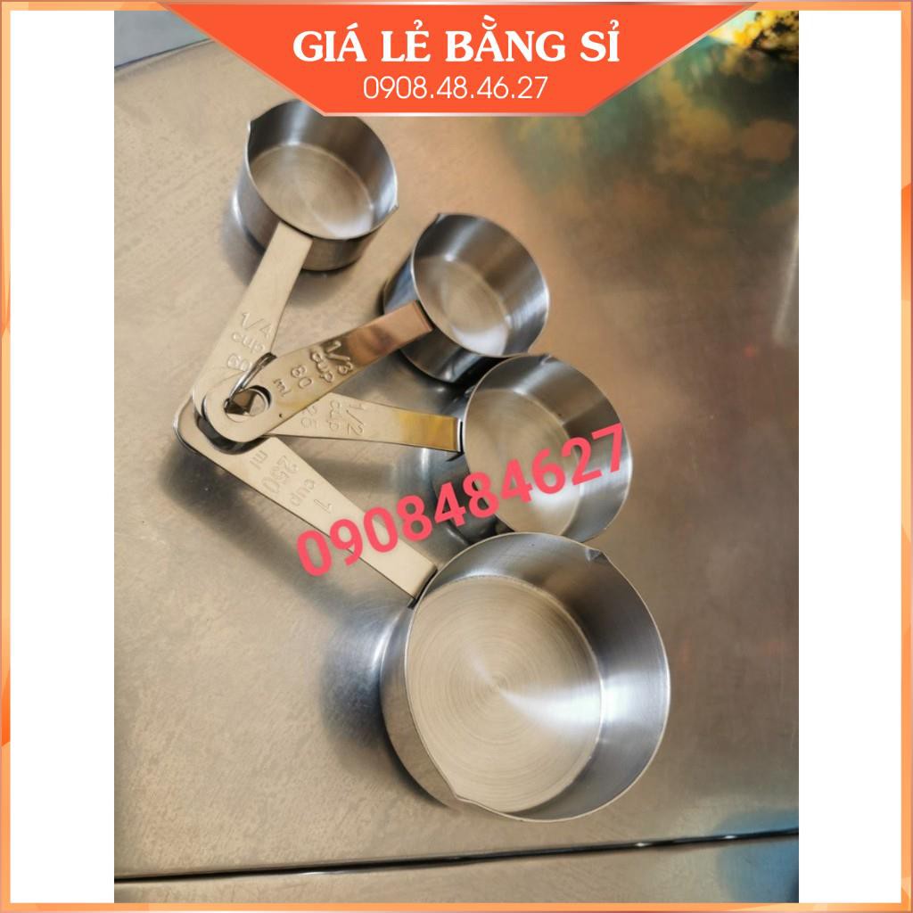 Bộ Cup Đong Inox 4 Chiếc