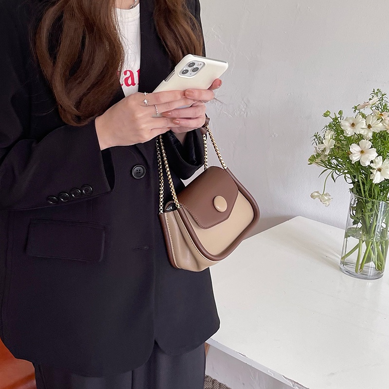 Túi Đeo Chéo Nhỏ Màu Sáng Phong Cách retro Dễ Thương Gylb319