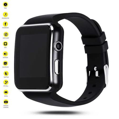 (Giảm kịch sàn) Đồng hồ thông minh Smart Watch X6 Màn Hình Cong Cao cấp