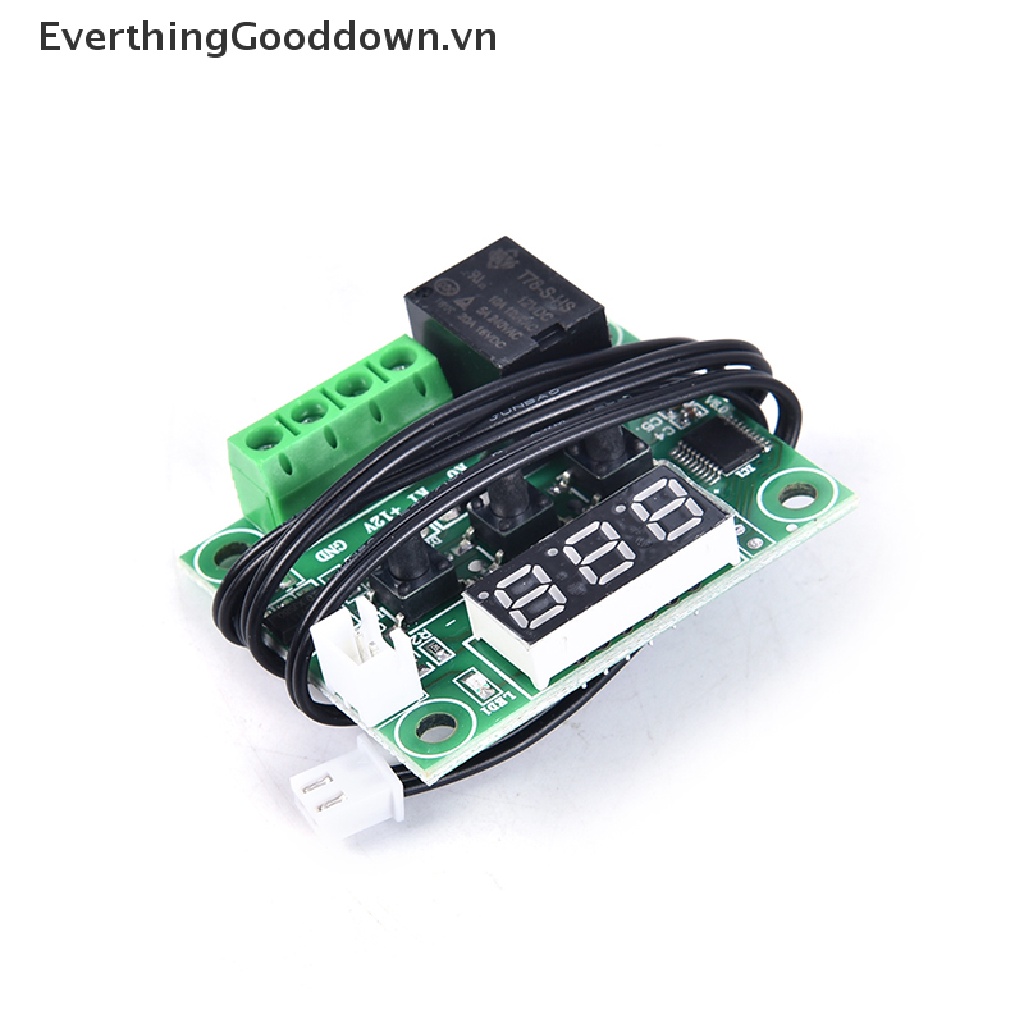 Mô-đun công tắc điều khiển nhiệt độ làm mát W1209 LED DC 12V