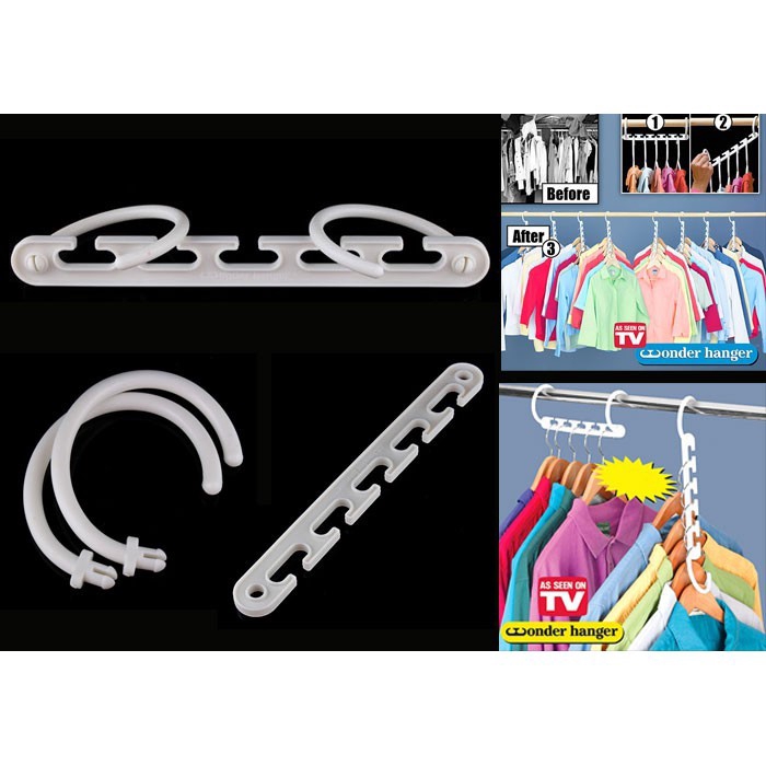 Móc treo quần áo tiết kiệm không gian