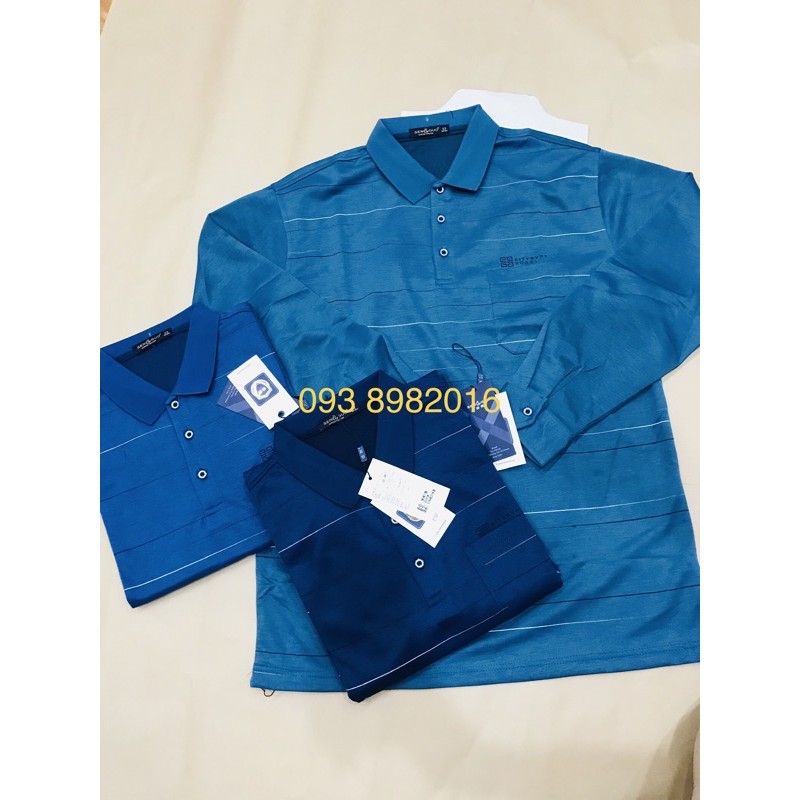 Áo dài tay thu đông cao cấp nam trung tuổi sang trọng lịch sự cho bố | BigBuy360 - bigbuy360.vn