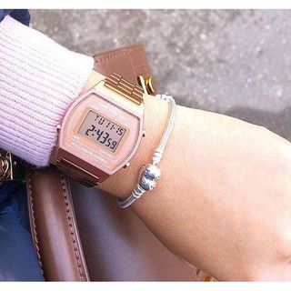 [CHÍNH HÃNG-FULLBOX] Đồng hồ nữ casio B640 Rose Gold
