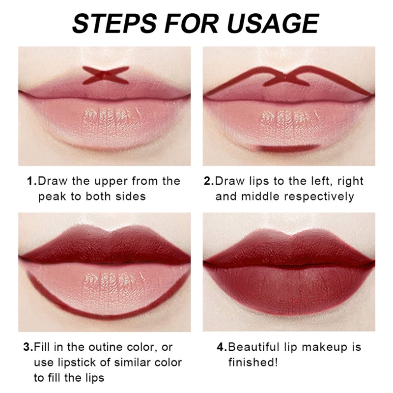 Bộ Son Môi Và Chì Kẻ Viền Môi Chất Nhung Lì YOUYO