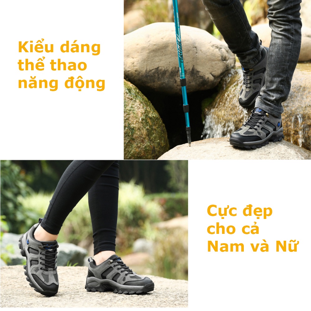 Giày leo núi, Trekking nam nữ Qi-Feng lạc đà