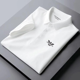 Áo thun polo tay ngắn armani thiết kế cá tính cho nam